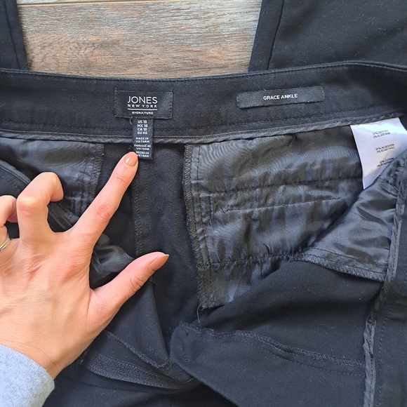 Jones New York Signature Grace Ankle Trouser - Picture 5 of 7